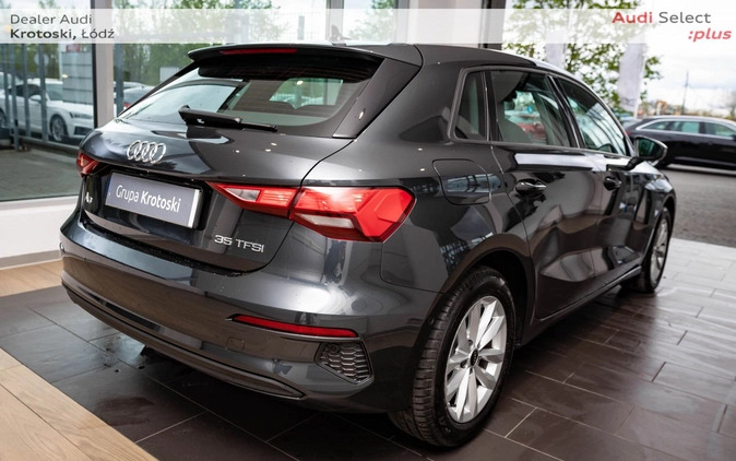 Audi A3 cena 129900 przebieg: 1510, rok produkcji 2022 z Łódź małe 781